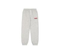 Champion Legacy Graphic Shop B (306841) -Ultra-Light Soft Compact Powerblend Fleece Elastic Cuff Pantaloni da Tuta, Grigio Melange, 5-6 Anni Bambino