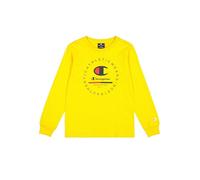 Champion Legacy Graphic Shop B (306843) - Crewneck Maglietta a Manica Lunga, Limone, 13-14 Anni Bambini e Ragazzi FW24