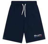 Champion Legacy Graphic Shop B - Light Cotton Jersey Long Bermuda Pantaloncini, Blu Marino, 11-12 Anni Bambini e Ragazzi SS24