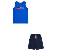 Champion Legacy Graphic Shop B - Since 1919 Crewneck Tank & Shorts Completo, Blu Elettrico/Blu Marino, 5-6 anni Bambini e ragazzi SS24
