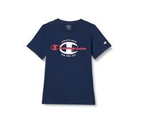 Champion Legacy Graphic Shop C S/S T-shirt, Blu Marino, 3-4 anni Bambini e ragazzi