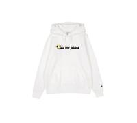 Champion Legacy Graphic Shop W (117651) -Light Soft Compact Powerblend Fleece Felpa con Cappuccio, Bianco, XS Donna