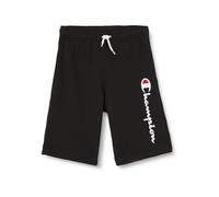Champion Legacy Icons B - Script Logo Ultralight Spring Terry Bermuda Pantaloncini, Nero, 11-12 Anni Bambini e Ragazzi SS24