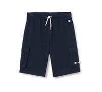 Champion Legacy Icons B - Ultralight Spring Terry Cargo Pantaloncini, Blu Marino, 3-4 Anni Bambini e Ragazzi SS24