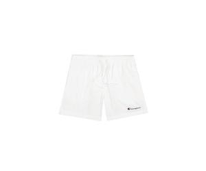 Champion Legacy Icons Beachshorts - Crinkle Taslon Small Script Logo Costume a Pantaloncino, Bianco, XL Uomo SS24