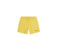 Champion Legacy Icons Beachshorts-Crinkle Taslon Small Script Logo Costume a Pantaloncino, Giallo, M Uomo