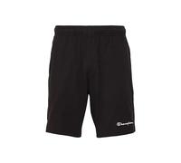Champion Legacy Icons Pants-Small Script Logo Athletic Jersey Combed Bermuda Pantaloncini, Nero, XS Uomo