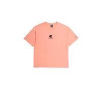 Champion Legacy Icons Plus - S/S Crewneck T-Shirt, Rosa Pesca, M Uomo SS24