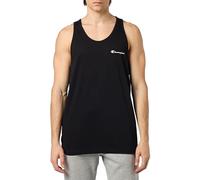 Champion Legacy Icons - Small Script Logo S/L Tank Canotta, Nero, XXL Uomo SS24