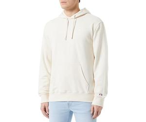 Champion Legacy Icons Tonal Logo - Heavy Spring Terry C-Logo Felpa con Cappuccio, Bianco Sporco, Uomo SS24