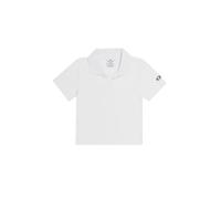 Champion Legacy Icons Tonal Logo W-Soft Cotton 1x1 Rib Crop Slim Tank S/L Polo, Bianco, L Donna