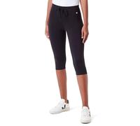 Champion Legacy Icons W-Cotton Lycra 3/4 Leggings, Nero, S Donna