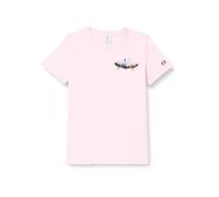 Champion Legacy Icons W - Regular Graphic S/S Crewneck T-Shirt, Rosa Confetto, M Donna SS24
