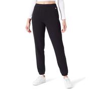 Champion Legacy Icons W-Spring Terry Elastic Cuff Pantaloni da Tuta, Nero, S Donna