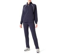 Champion Legacy Icons W-Sweatsuits Heritage Light Powerblend Terry Full-Zip Tuta Sportiva, Blu Marino, S Donna