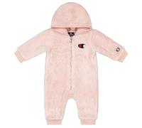 Champion Legacy Legacy American Classics TD - Newborn Hooded Rompers Polar Teddy Baby Onsie, Rosa, 0-3 mesi Bimbo 0-24 FW23