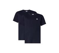 Champion Legacy Legacy Champion Basics B - S-S 2-Pack Crewneck T-Shirt, Blu Marino, 5-6 Anni Bambino FW23