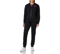 Champion Legacy Legacy Sweatsuits Heritage W - X-Pro Interlock Regular Hooded Tuta sportiva, Nero, Donna FW23