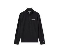 Champion Legacy - Maglia da Uomo in Micropile con Mezza Zip, M, Nero, Nero, M