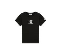 Champion Legacy - Maglietta Girocollo, da Ragazzo, L, Colore Nero, Nero, L