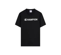 Champion Legacy - Maglietta Girocollo da Uomo, con Grafica, M, Nera, Nero, M