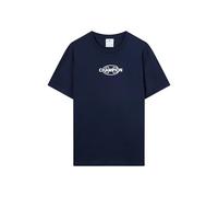 Champion Legacy - Maglietta Girocollo da Uomo, con Grafica, S, Blu, Blu, S