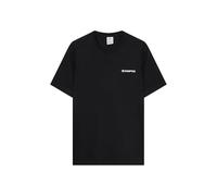 Champion Legacy - Maglietta Girocollo da Uomo, con Grafica, S, Colore Nero, Nero, S
