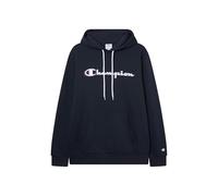 Champion Legacy Man-Big Logo Hoodie Felpa con Cappuccio, Blu (Bs501), S Uomo