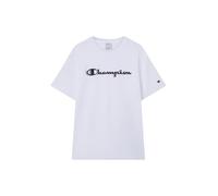 Champion Legacy Man-Big Logo T-Shirt, Bianco (Ww001), XS Uomo