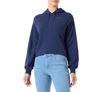 Champion Legacy Minimalist Resort W-Spring Terry Boxy Felpa con Cappuccio, Blu Marittimo, XL Donna