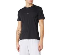 Champion Legacy Modern Basket at The Gym-Quick-Dry S/S Crewneck T-Shirt, Nero, L Uomo