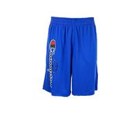 Champion Legacy Modern Basket-Reversible Training Mesh Long Bermuda Pantaloncini, Blu Elettrico/Rosso, M Uomo