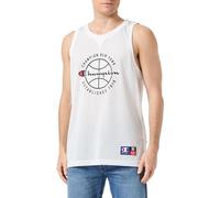 Champion Legacy Modern Basket - S/L Tank Canotta, Grigio Chiaro, S Uomo SS24