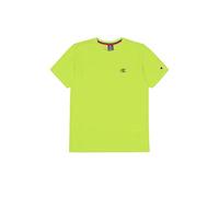 Champion Legacy Modern Sport (220382) -Train Micro Mesh C-Logo SS Crewneck T-Shirt, Giallo Solfo (Alo), L Uomo