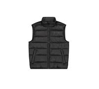 Champion Legacy Outdoor (220343) - Wr Light Nylon Cirè 35gr Tonal Script Logo High-neck, Gilet imbotito Uomo, Nero (KK001), S