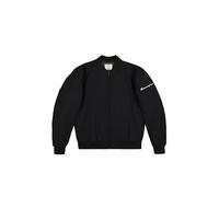 Champion Legacy Outdoor (220344) - Bonded Stretch Nylon 178gr High-neck Bomber, Nero (NBK/DAG), S Uomo FW24