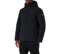 Champion Legacy Outdoor-Stretch Nylon Hooded Giacca imbotita, Nero, XL Uomo