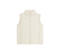 Champion Legacy Outdoor W-Spring-Summer WR Light Nylon High-Neck Gilet, Bianco Sporco, M Donna