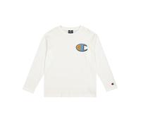 Champion Legacy Play with Graphics B (306912) - LS Crewneck Maglietta a Manica Lunga, Marshmallow (STR), 11-12 Anni (L) Bambino FW24