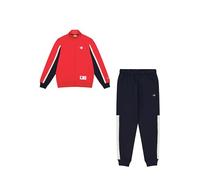 Champion Legacy Retro Sport (220338) - Soft Compact Powerblend Fleece High-neck Tuta sportiva, Multicolore Vermiglione/Blu Marino (CRD/NNY/WHT), S Uomo FW24