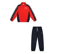 Champion Legacy Retro Sport B (306863) -Special PolyWarpKnit Semidull High-Neck Tuta Sportiva, Vermiglione/Blu Marino (CRD/NNY), 15-16 Anni Bambino