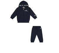 Champion Legacy Retro Sport TD (306866) -Ultralight Powerblend Fleece Hooded Completo, Blu Marino (NNY), 6 Mesi Bambino