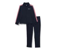 Champion Legacy Script Shop Easy Tape W (117524) -Soft Compact Powerblend Fleece High-Neck Tuta Sportiva, Blu Marino, XXL Donna