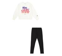 Champion Tuta da Ragazza Legacy Script Bianca Taglia 15-16 A Codice 405043-WW003 Bianco