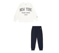 Champion Legacy Script Shop G (405044) - Ultra-light Soft Compact Powerblend Fleece Crewneck & Rib Cuffs Tuta sportiva Bambine e ragazze (Pacco da 1)