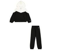 Champion Legacy Script Shop G (405046) - Ultra-light Soft Compact Powerblend Fleece Color Block Hooded Tuta sportiva Bambine e ragazze (Pacco da 1)