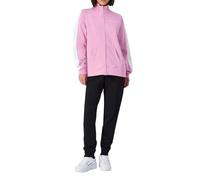 Champion Legacy Script Shop W (117520) -Soft Compact Powerblend Fleece High-Neck Tuta Sportiva, Rosa/Nero (UVE/NBK), S Donna