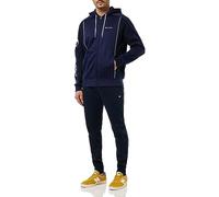 Champion Tuta da Uomo con Cappuccio Arm Script Logo Blu Taglia S Codice 219401-BS526 Blu