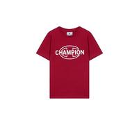 Champion Legacy - T-Shirt Girocollo con Grafica, da Ragazzo, XL, Rossa, Rosso, XL