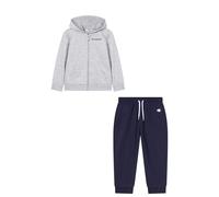 Champion Legacy - Tuta con cappuccio e zip intera, da bambino, 80, grigio, Grigio, 80